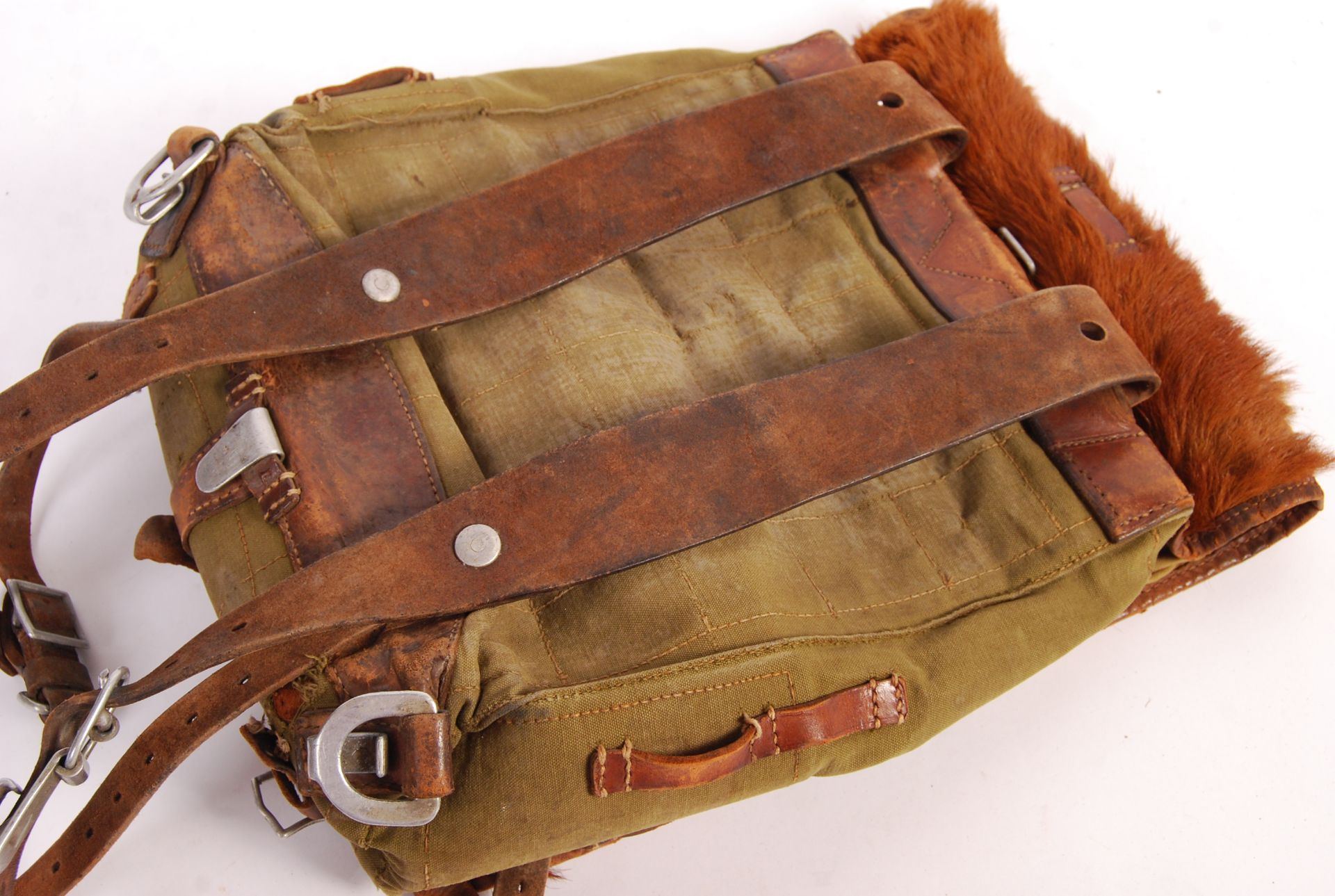 ORIGINAL PRE-WWII GERMAN ARMY TORNISTER BACK PACK - Bild 4 aus 4