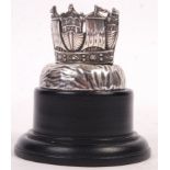 RARE EARLY 20TH CENTURY ROYAL NAVAL CROWN CAR MASCOT