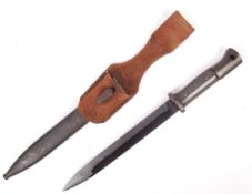 WWII SECOND WORLD WAR GERMAN ARMY K98 BAYONET