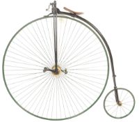 FABULOUS 19TH CENTURY VICTORIAN ORDINARY BICYCLE / PENNY FARTHING