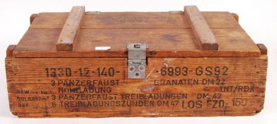 ORIGINAL WW2 GERMAN THIRD REICH PANZERFAUST ANTI TANK CASE