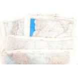 COLLECTION OF WWII SECOND WORLD WAR SILK ESCAPE MAPS