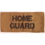 ORIGINAL WWII SECOND WORLD WAR HOME GUARD BRITISH ARMBAND