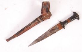 EARLY 20TH CENTURY AFRICAN SUDANESE DERVISH ARM DAGGER