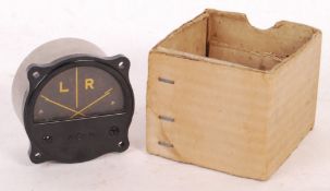 WWII AIR MINISTRY AIRCRAFT TURN GAUGE IN ORIGINAL BOX