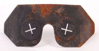 RARE WWII RAF / ARP FACE PROTECTION GOGGLES