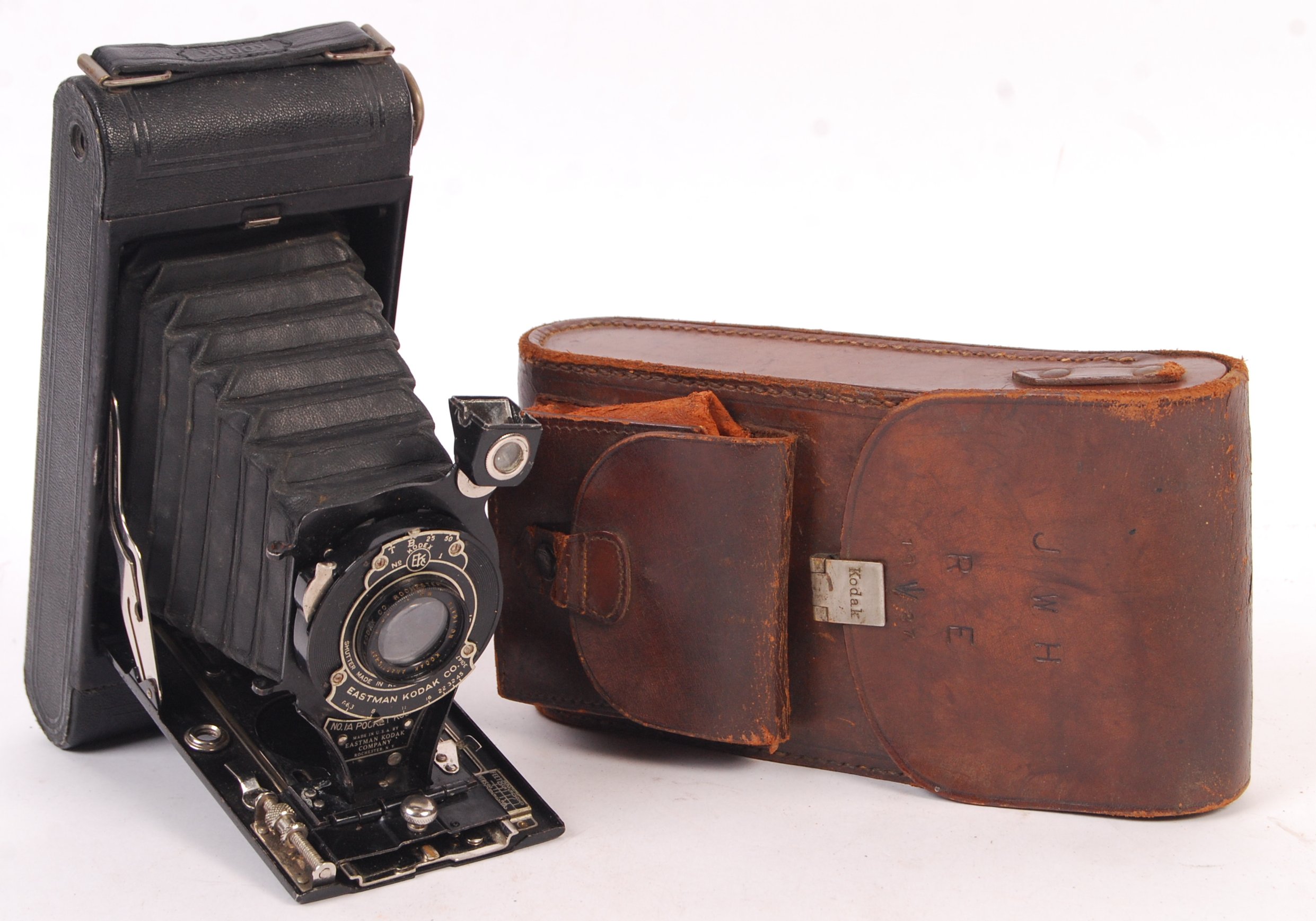 ORIGINAL ROYAL ENGINEERS POCKET KODAK 1A IN ORIGIN