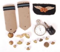 COLLECTION OF WWII RAF RELATED MILITARIA - GUINEA PIG CLUB