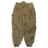 PAIR OF USAAF US AIR FORCE TYPE A-11A FLYING TROUSERS