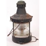 ORIGINAL EARLY 20TH CENTURY COPPER SHIPS LANTERN