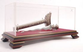 PRESENTATION MALAYAN KRIS DAGGER AND SCABBARD