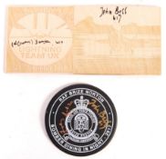 TWO BOMBER COMMAND AUTOGRAPHED RAF ITEMS