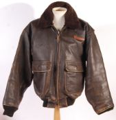 COMMEMORATIVE ARMY AIR FORCE LEATHER FLYING JACKET