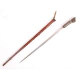 19TH CENTURY BRITISH HORN HANDLED RIDING CROP WITH