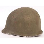 FALKLANDS WAR CAPTURED ARGENTINIAN STEEL HELMET