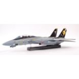 PRECISION DIECAST SCALE MODEL USNAF F-14 TOMCATS VF-31 JET