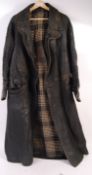 WWII SECOND WORLD WAR ERA BRITISH LONG COAT PRIVATE PURCHASE