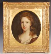 ASSOCIATED WITH SIR PETER LELY OIL ON CANVAS PORTR