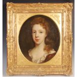 ASSOCIATED WITH SIR PETER LELY OIL ON CANVAS PORTR