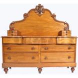 LARGE 19TH CENTURY VICTORIAN MAHOGANY SIDEBOARD CH