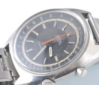 OMEGA SEAMASTER CHRONOSTOP BLACK FACED DIAL