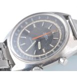 OMEGA SEAMASTER CHRONOSTOP BLACK FACED DIAL