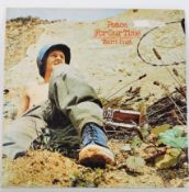 Vinyl long play LP record album by Warm Dust – Pea
