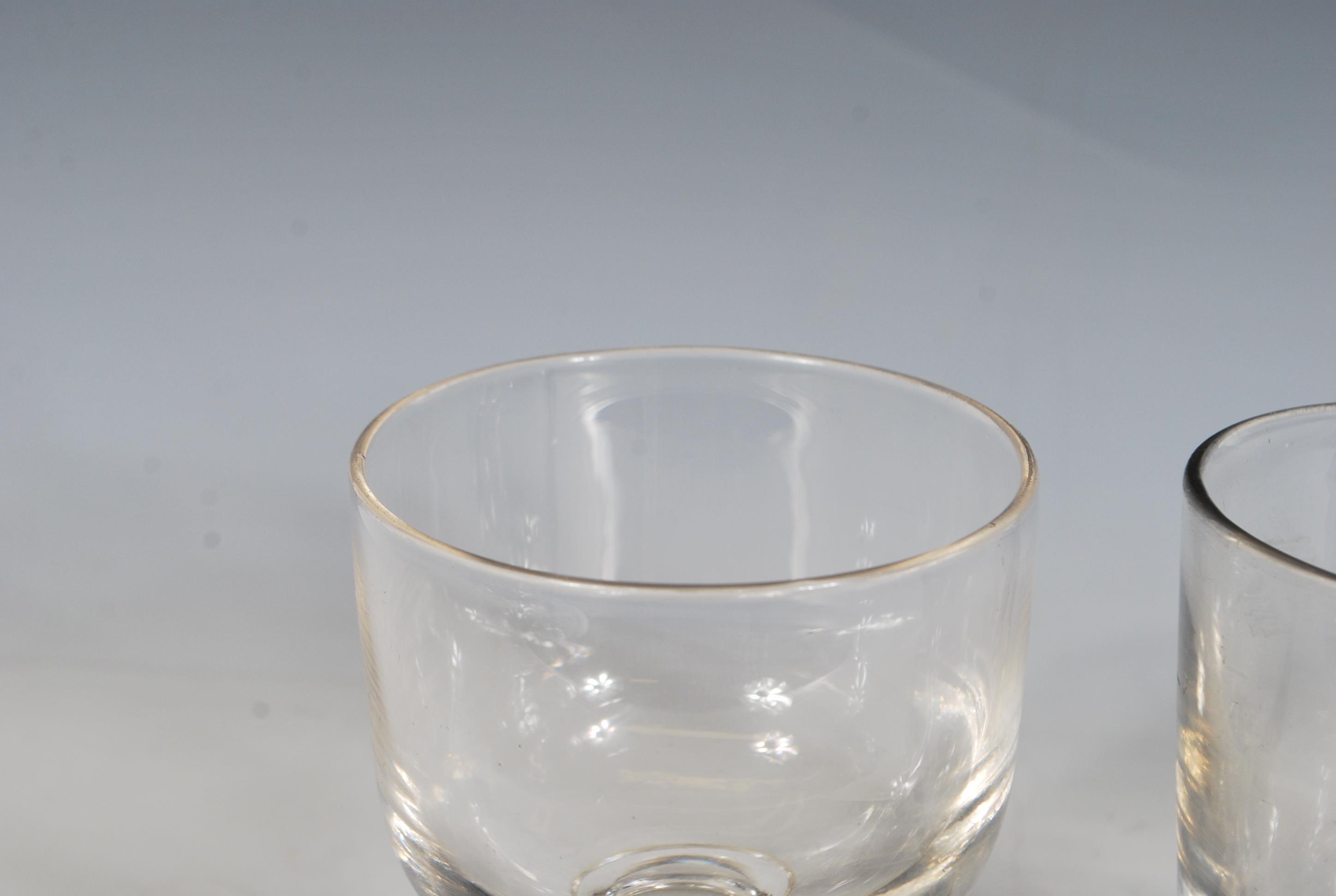 Two 19th century Georgian rummer glasses to includ - Image 5 of 10