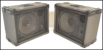 A pair of Scott Sound Systems speakers, model numb