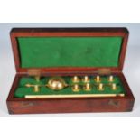 A 19th Century Victorian brass Sikes Hydrometer No