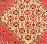 A 20th Century Moroccan North African floor rug of