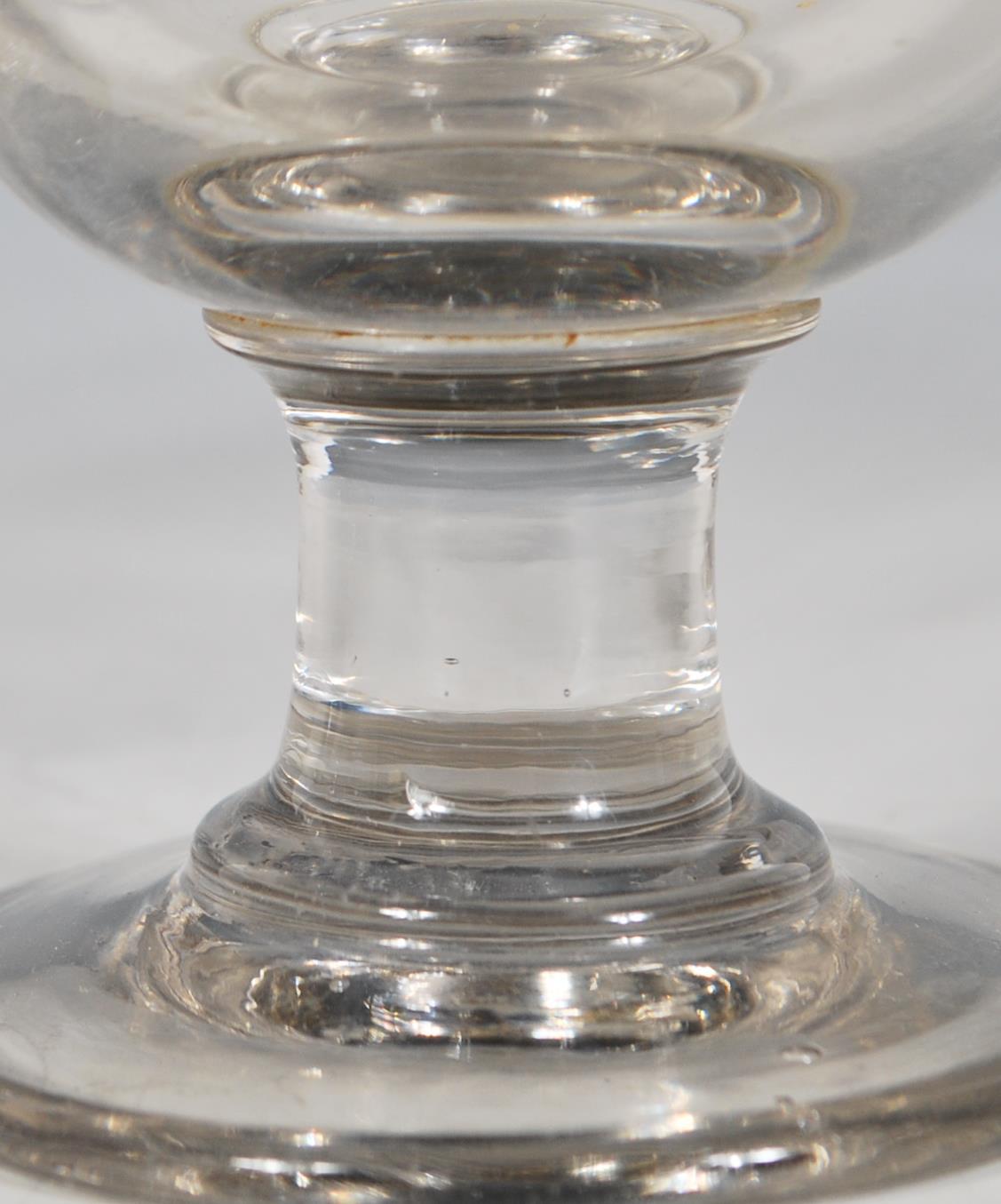 Two 19th century Georgian rummer glasses to includ - Image 7 of 10