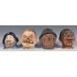 A collection of four Austrian / German ceramic nov