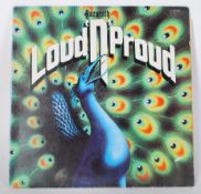 Vinyl long play LP record album by Nazareth – Loud