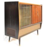 A mid 20th century teak wood cased radiogram / ste