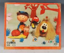 A 1970's retro French Magic Roundabout wooden toy