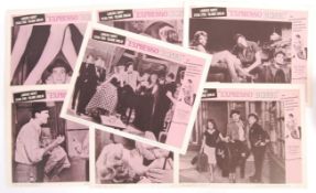 SET OF FILM LOBBY CARDS FOR EXPRESSO BONGO STARRING CLIFF RICHARD