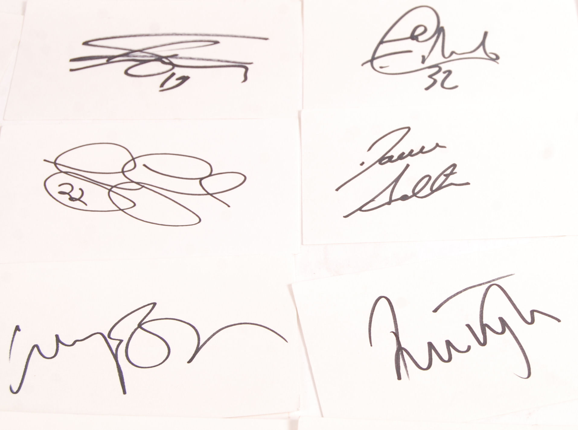 COLLECTION OF ASSORTED FOOTBALL AUTOGRAPHS - Image 4 of 6