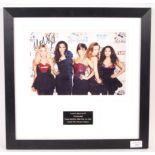 THE SATURDAYS - FULL GROUP AUTOGRAPHED PHOTOGRAPH