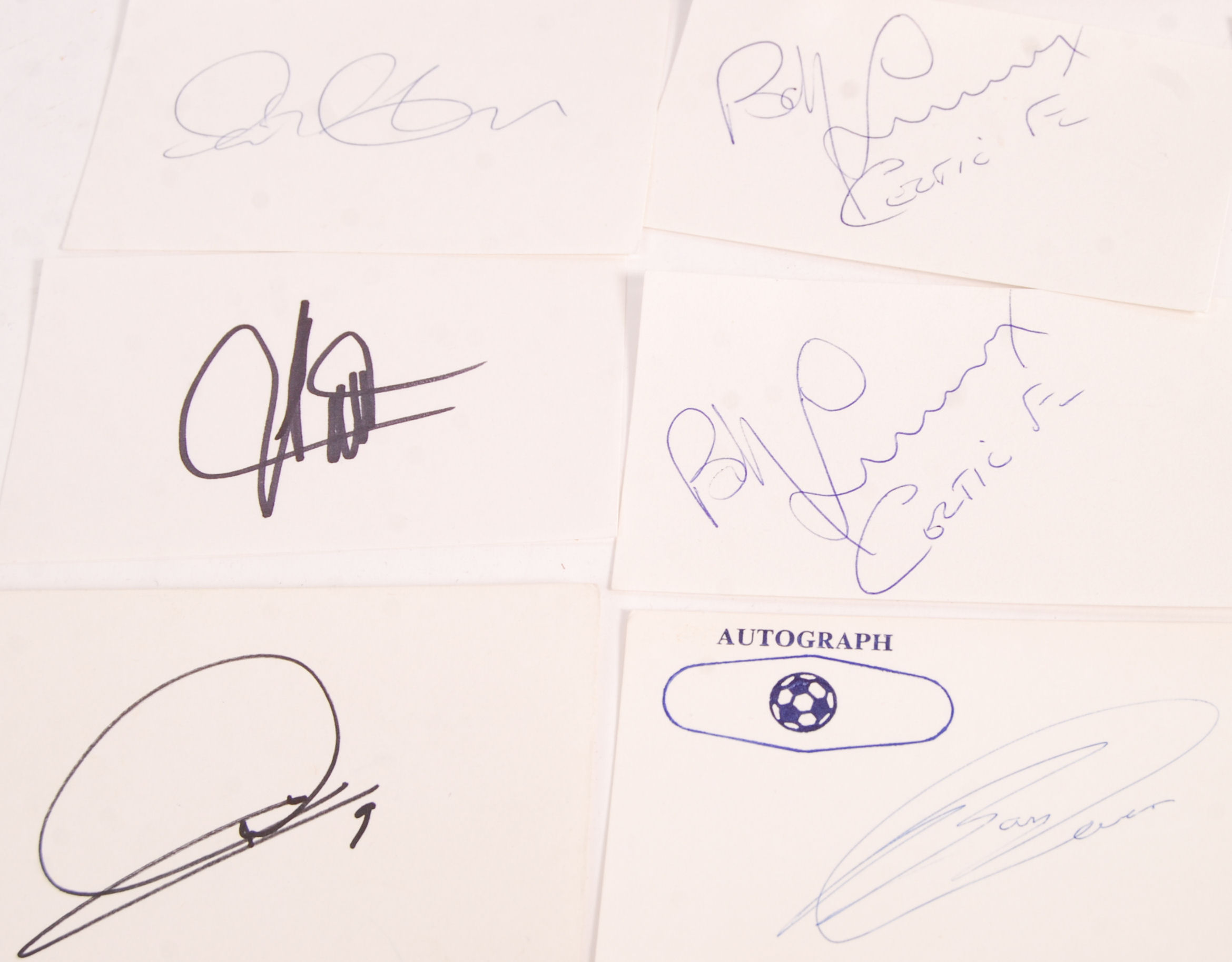 COLLECTION OF ASSORTED FOOTBALL AUTOGRAPHS - Image 3 of 6