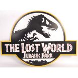 ORIGINAL JURASSIC PARK LOST WORLD MOVIE PREMIER SIGN