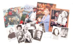 AUTOGRAPHS - BRITISH COMEDY & BRITISH TV STARS