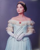 JENNA LOUISE COLEMAN - VICTORIA - AUTOGRAPHED PHOTOGRAPH