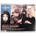 GOLDIE HAWN - PRIVATE BENJAMIN - SIGNED LOBBY CARD
