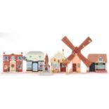 COLLECTION OF ROBERT HARROP CAMBERWICK GREEN SCENERY BUILDINGS