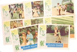 SET OF 1960'S CLIFF RICHARD SUMMER HOLIDAY FILM LOBBY CARDS