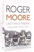 ROGER MOORE - JAMES BOND - RARE AUTOGRAPHED LIMITED EDITION BOOK