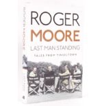 ROGER MOORE - JAMES BOND - RARE AUTOGRAPHED LIMITED EDITION BOOK