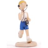 RARE ROBERT HARROP CAMBERWICK GREEN THE JOGGER FIGURINE