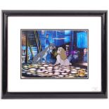 WALT DISNEY LIMITED EDITION SERIGRAPH LADY AND THE TRAMP